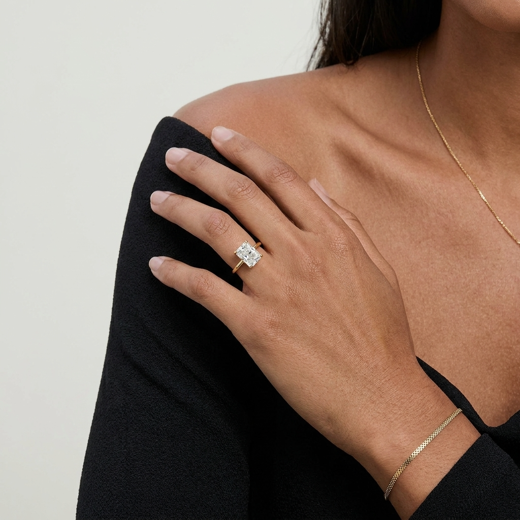 Radiant Cut Ring