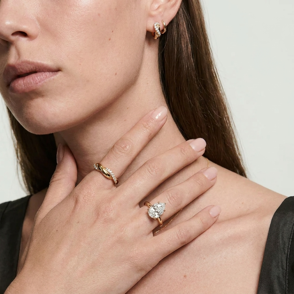 Pear Cut Ring