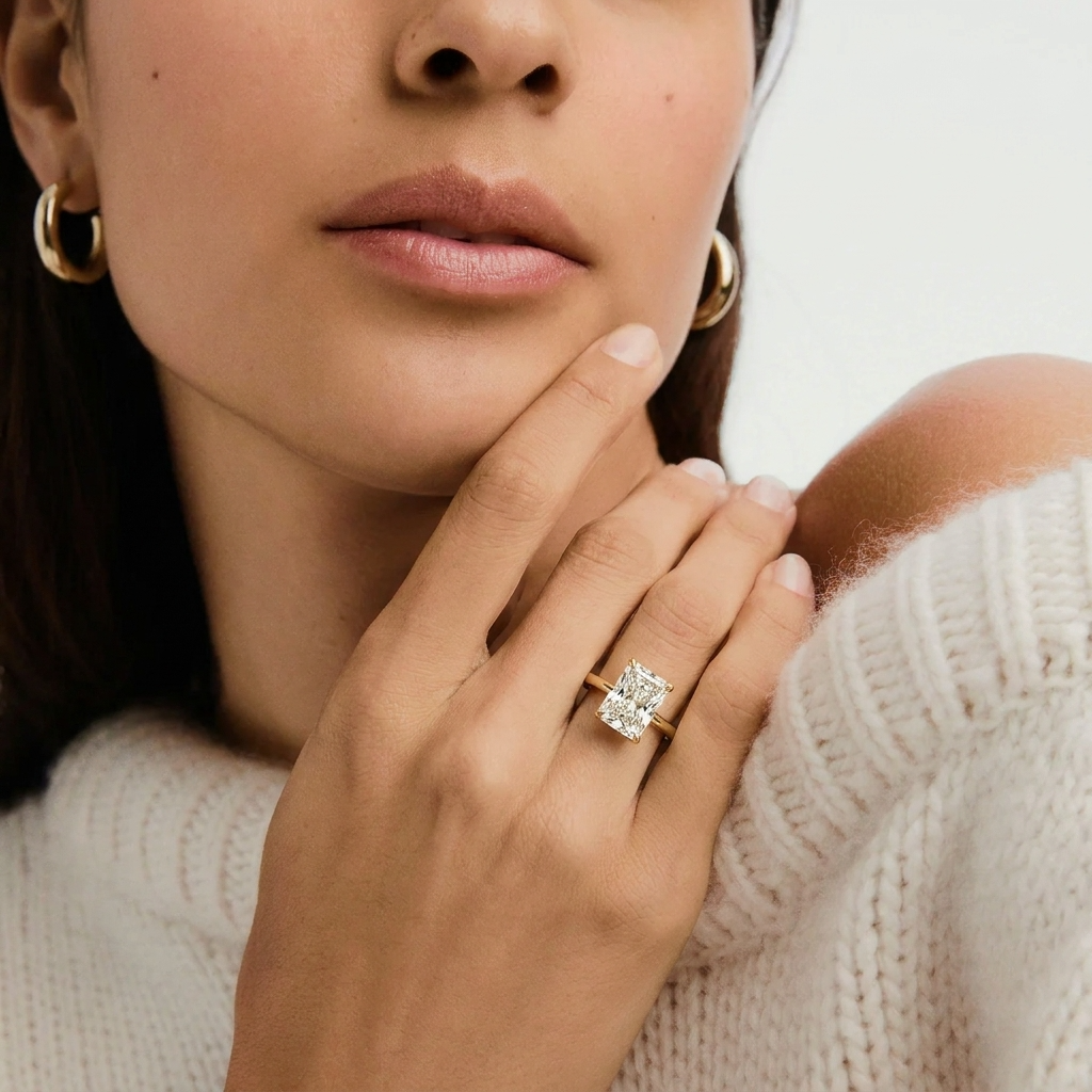 Radiant Cut Ring