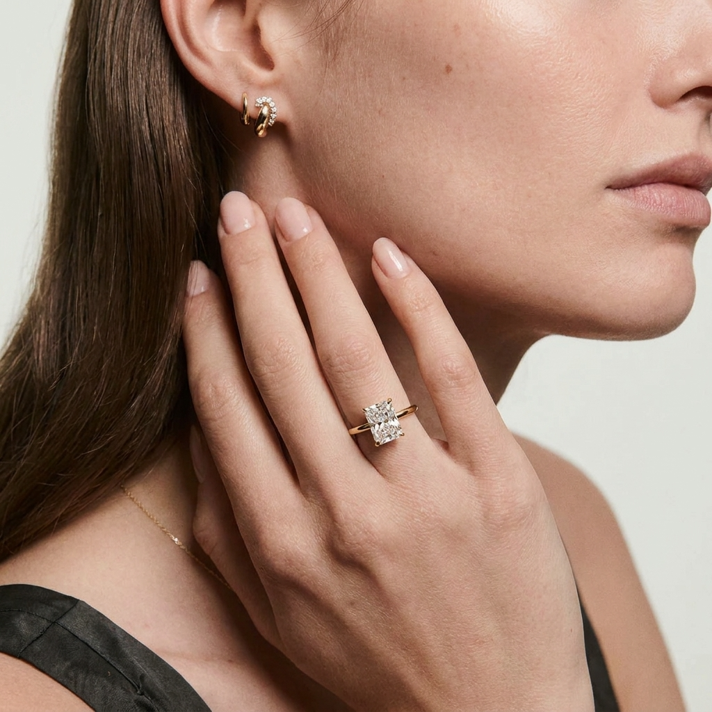 Radiant Cut Ring
