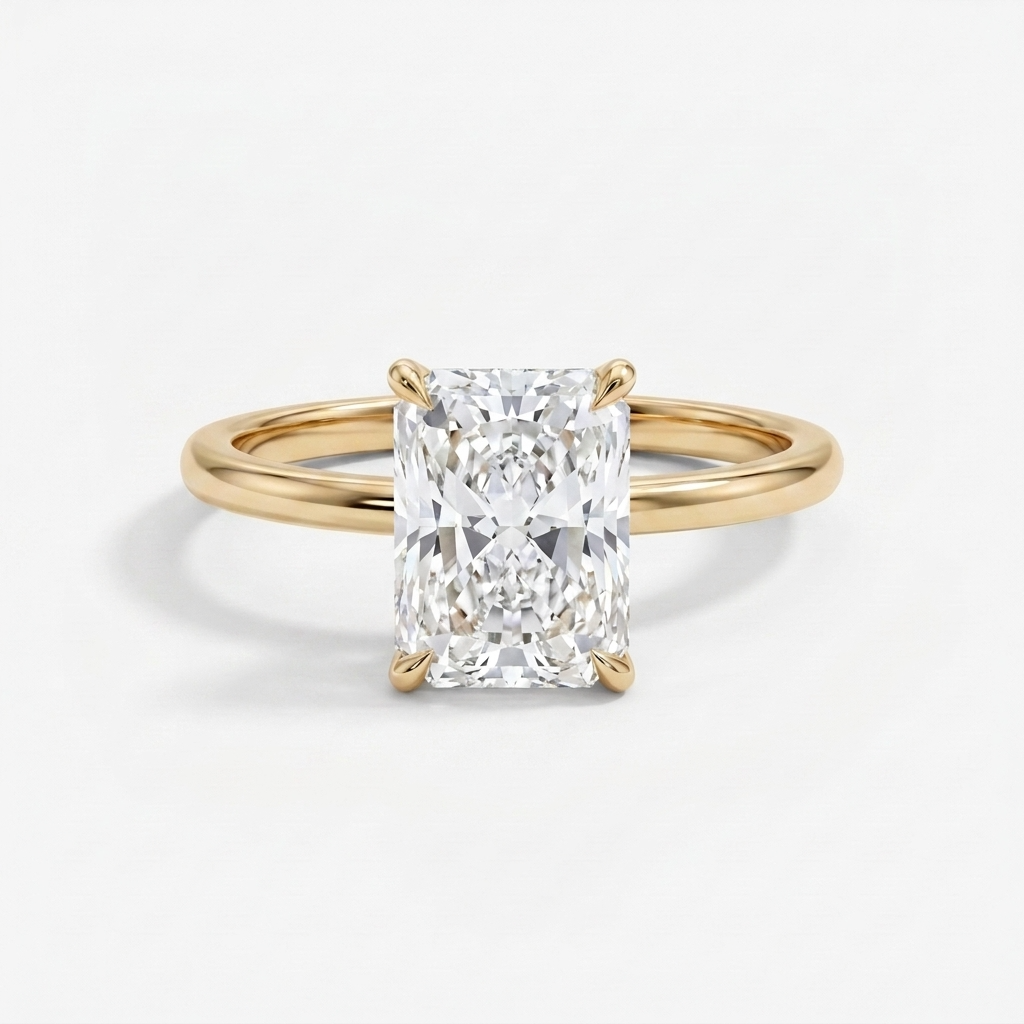 Radiant Cut Ring